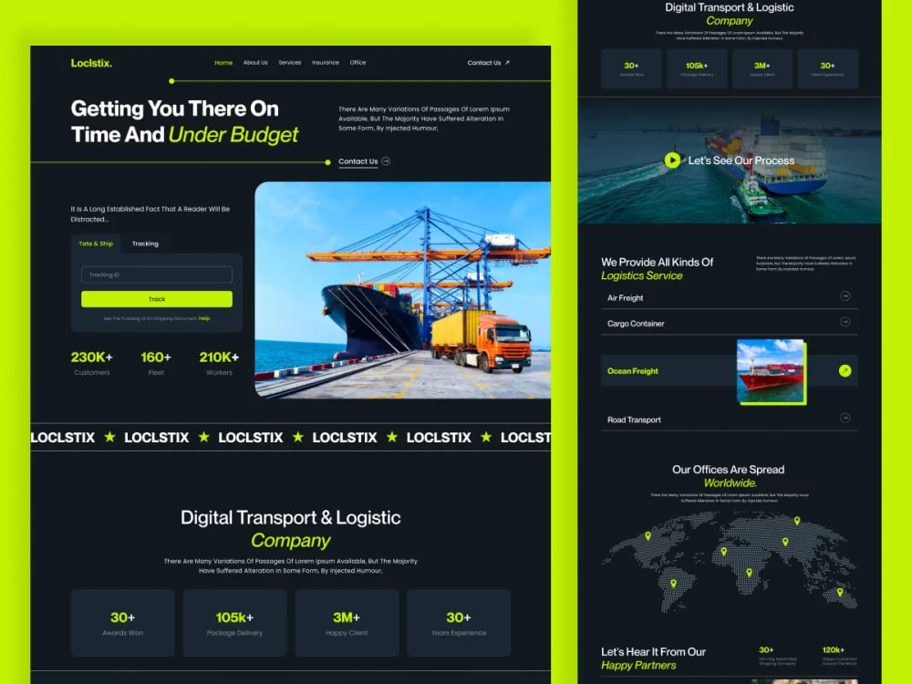Business website