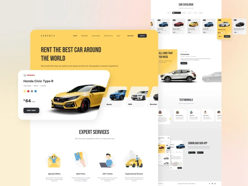 Car website